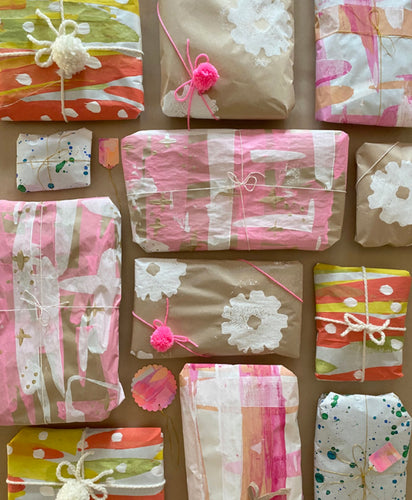 GESCHENKPAPIER WORKSHOP | 15.12.2024 | AUSGEBUCHT!